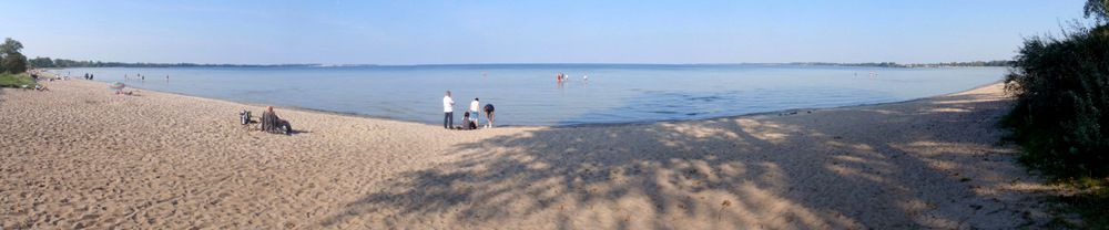 Nord coast panorama near Wismar, Germany (looking North).